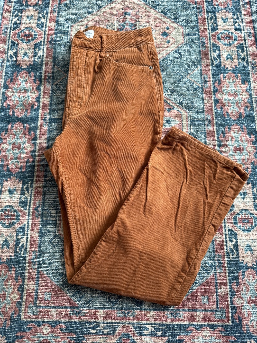 Old Navy Women's Boot Cut Corduroy Pants - Rust